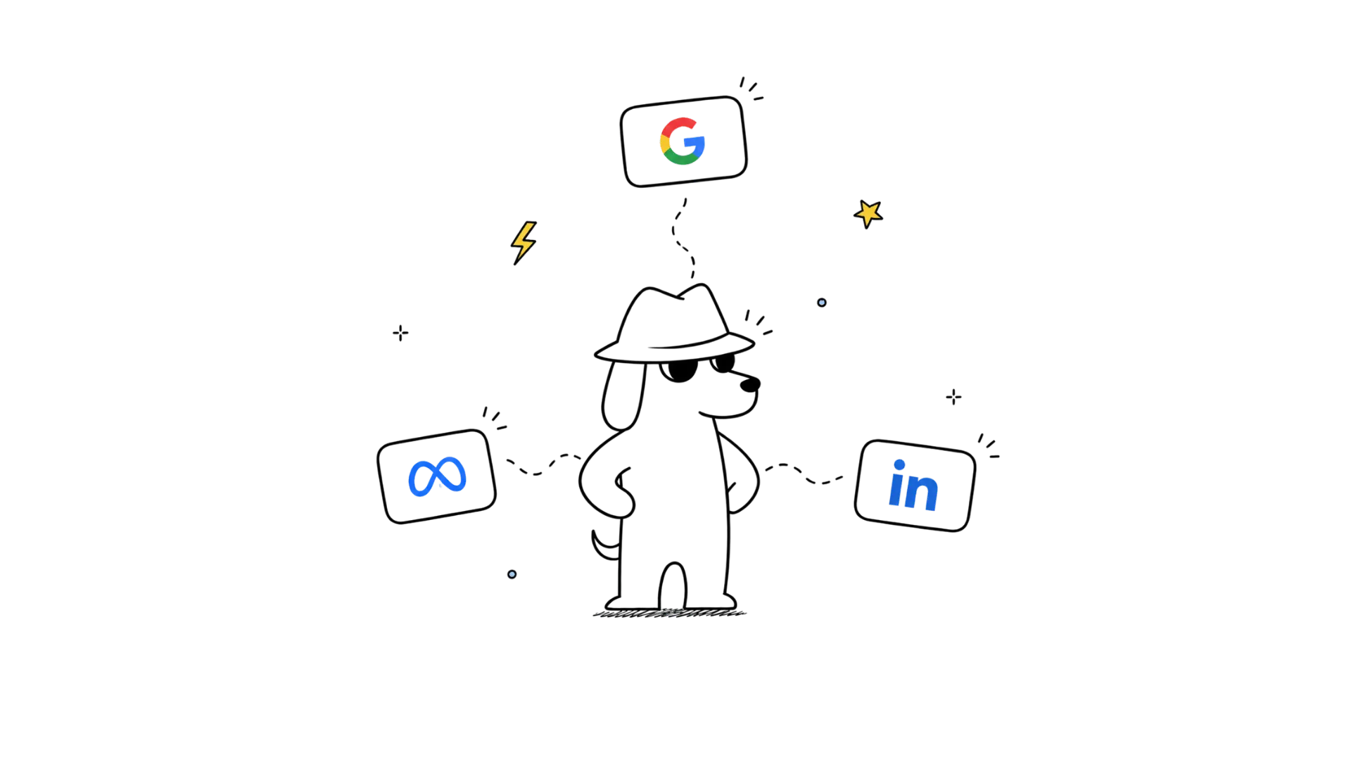 Connected paid media dashboard